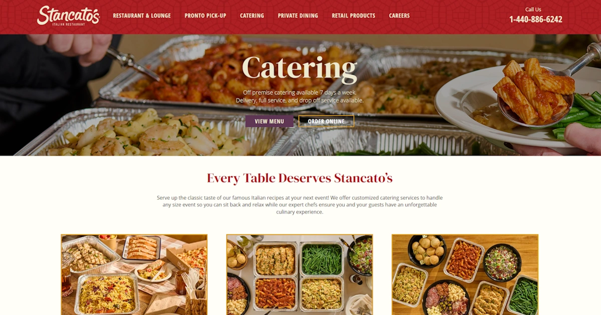 cleveland's easiest birthday party catering -... Cleveland's Best Italian Catering - Stancato's